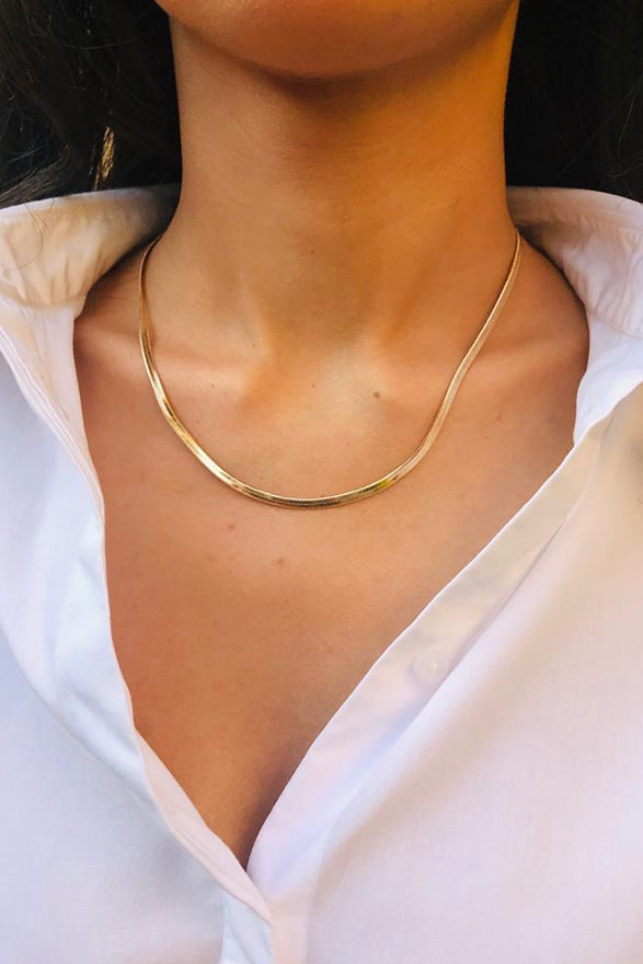 Afterparty Necklace Gold