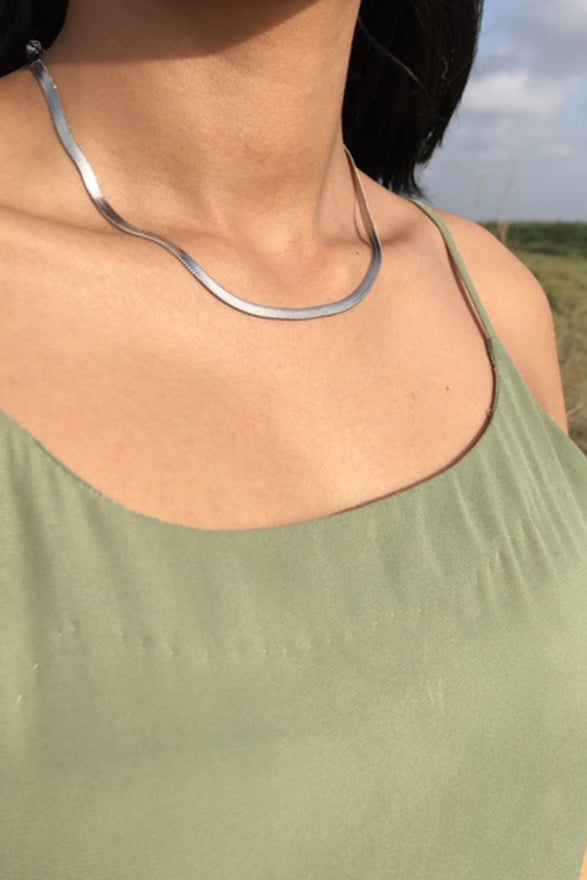 Afterparty Necklace Silver