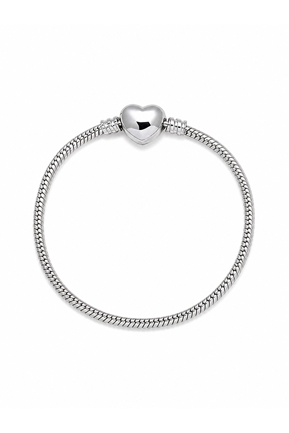 European Charms Bracelet Silver