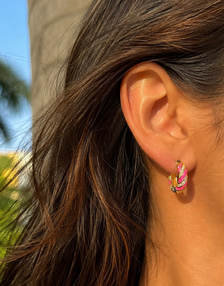 Berry Swirl Earrings