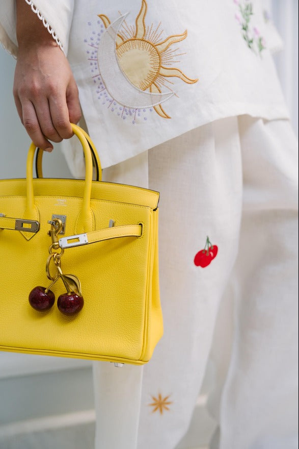 Red Cherry Bag Charm