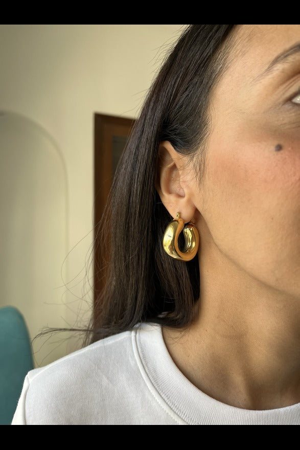 Gina Hoops Gold