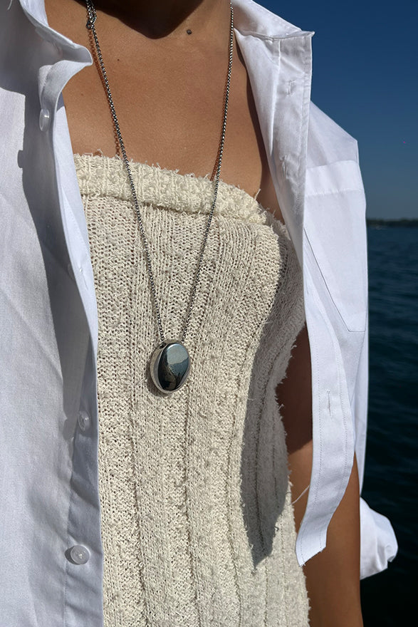 Lucca Necklace Silver