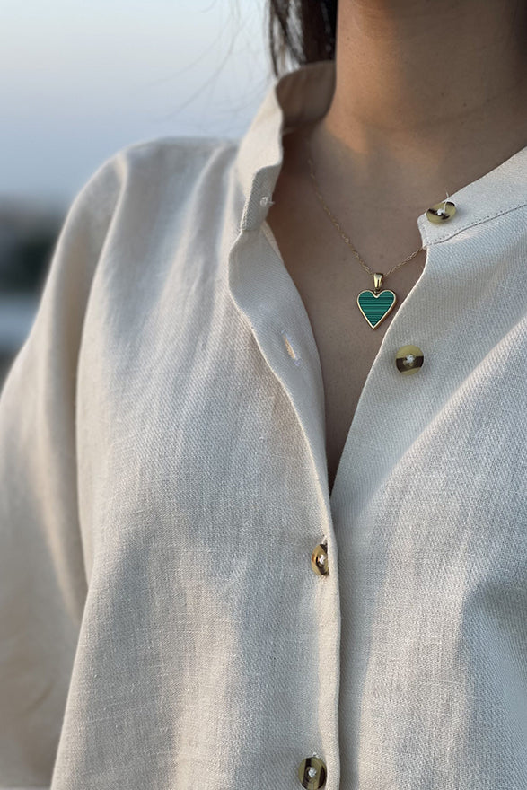 Miley Necklace Green