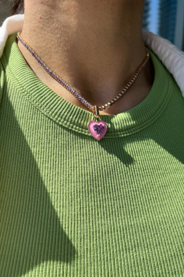 Lilou Necklace Lilac