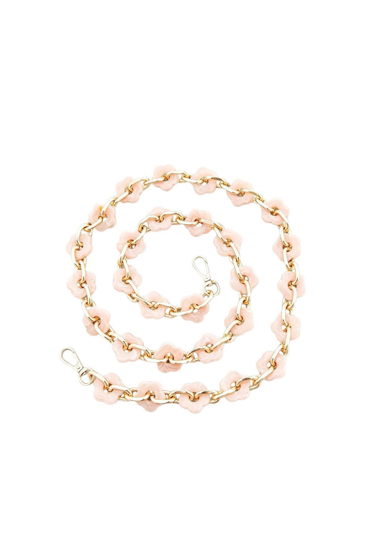 Crossbody Phone Strap Floral Light Pink