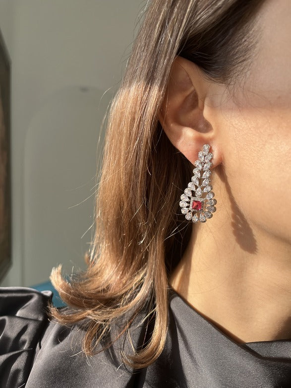 Ruby Earrings