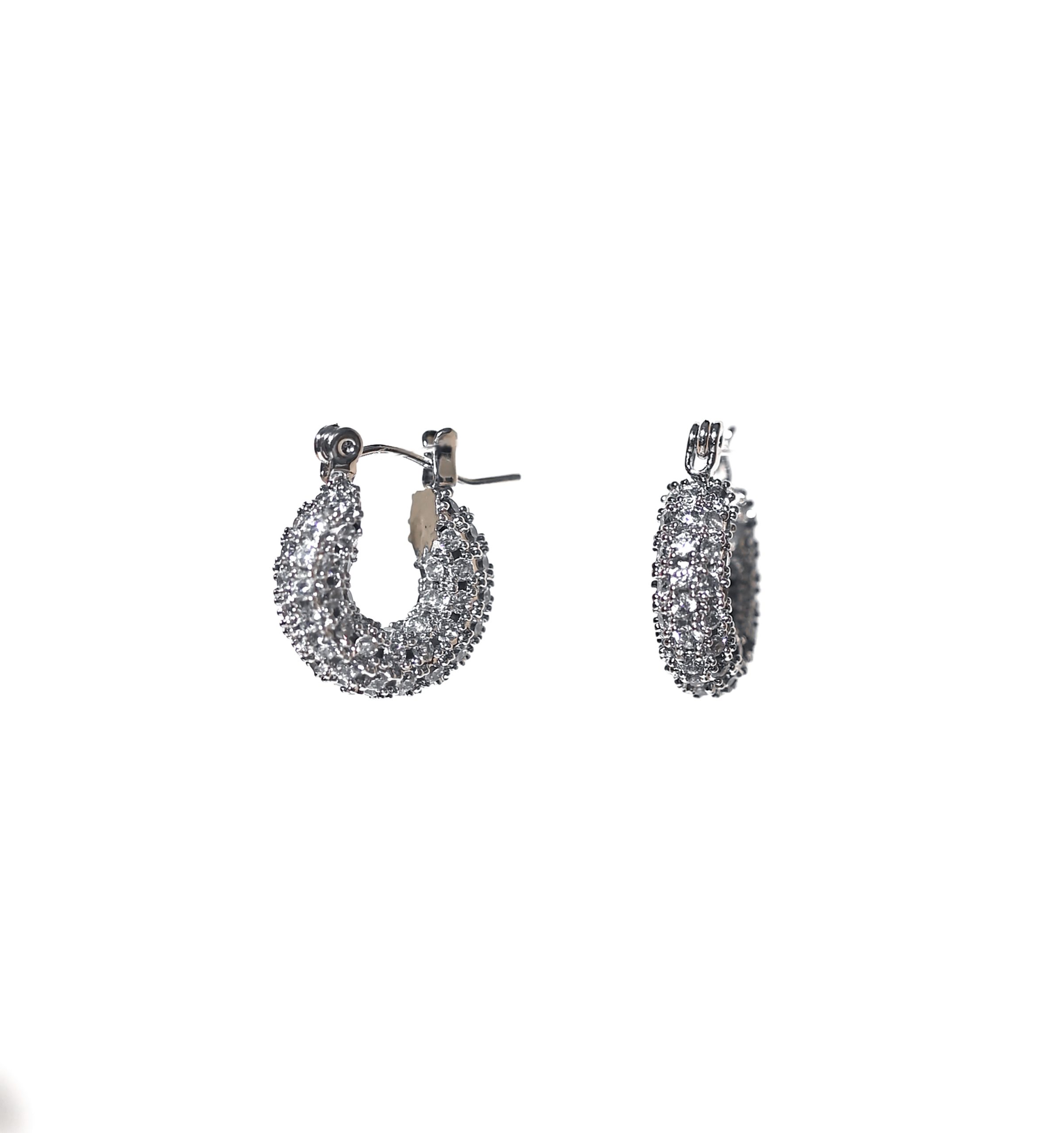 Celine Silver Mini Hoops
