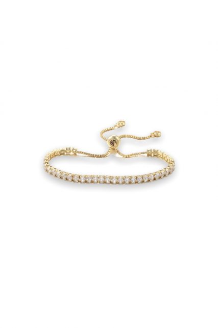 Jemma Tennis Bracelet Gold