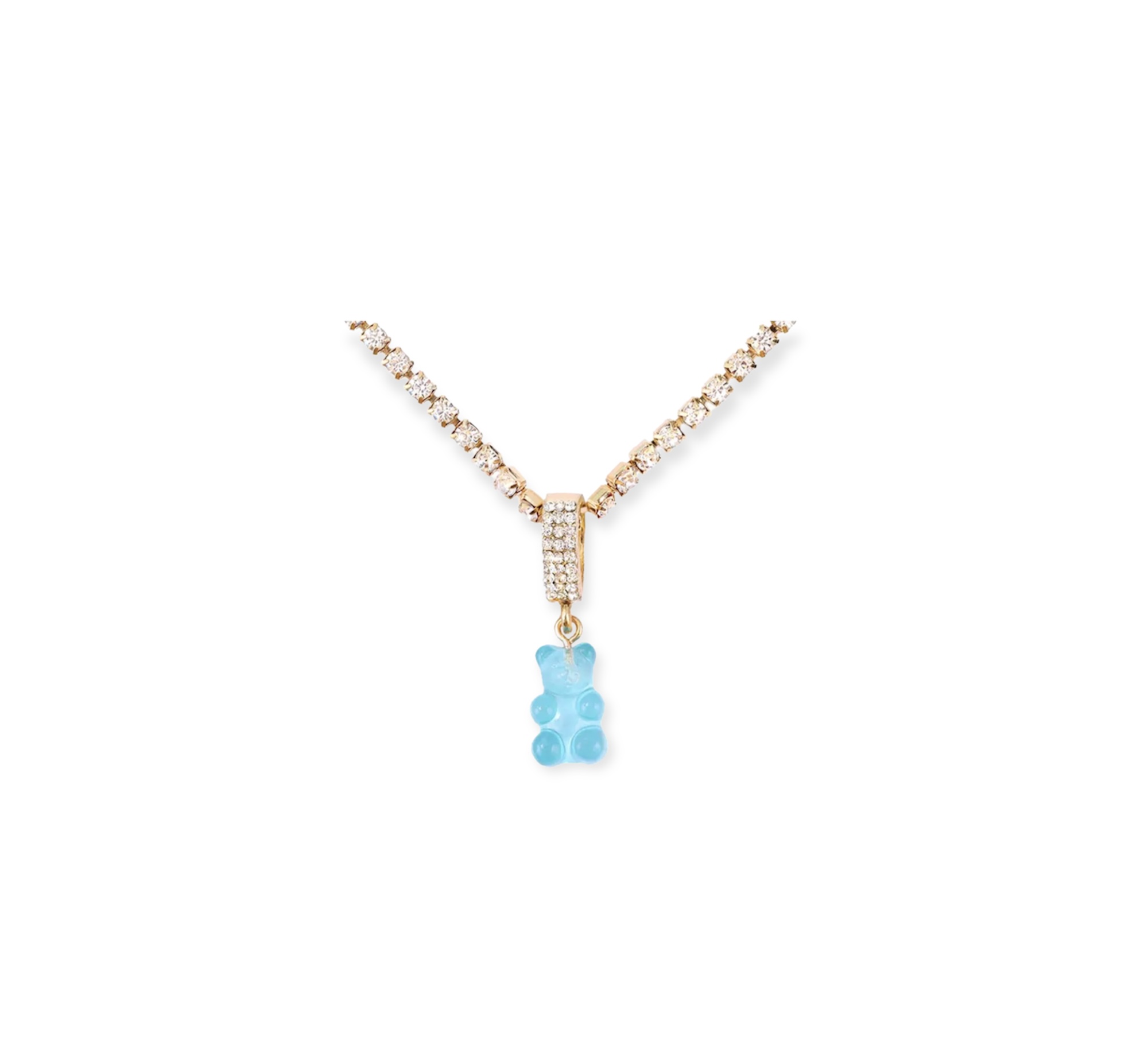 Blue Gummy Bear Pendant