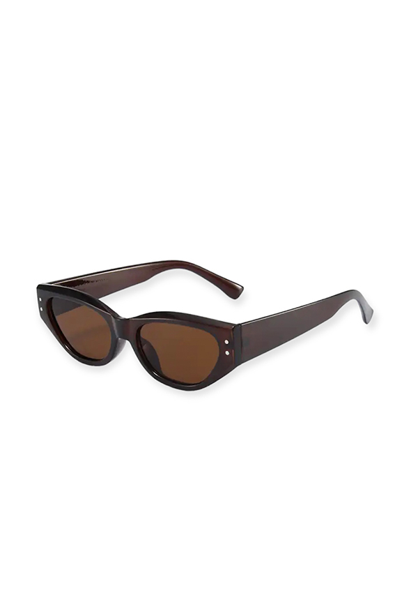 Khloe Burgundy Sunglasses