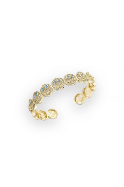 All Smiles Pave Cuff
