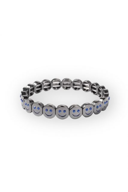 Classic All Smiles Black Bracelet