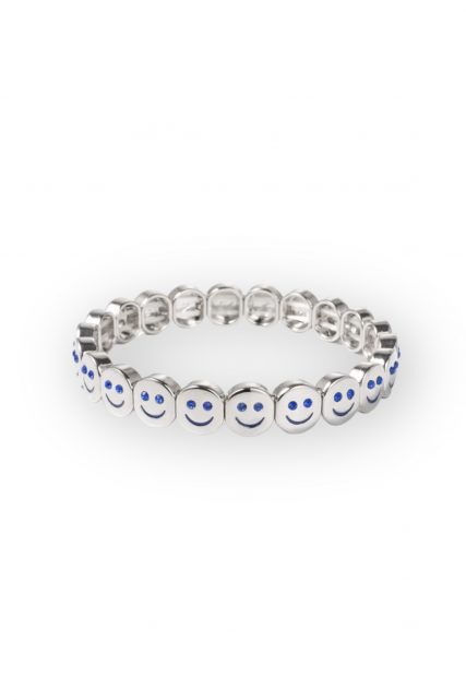 Classic All Smiles Silver Bracelet
