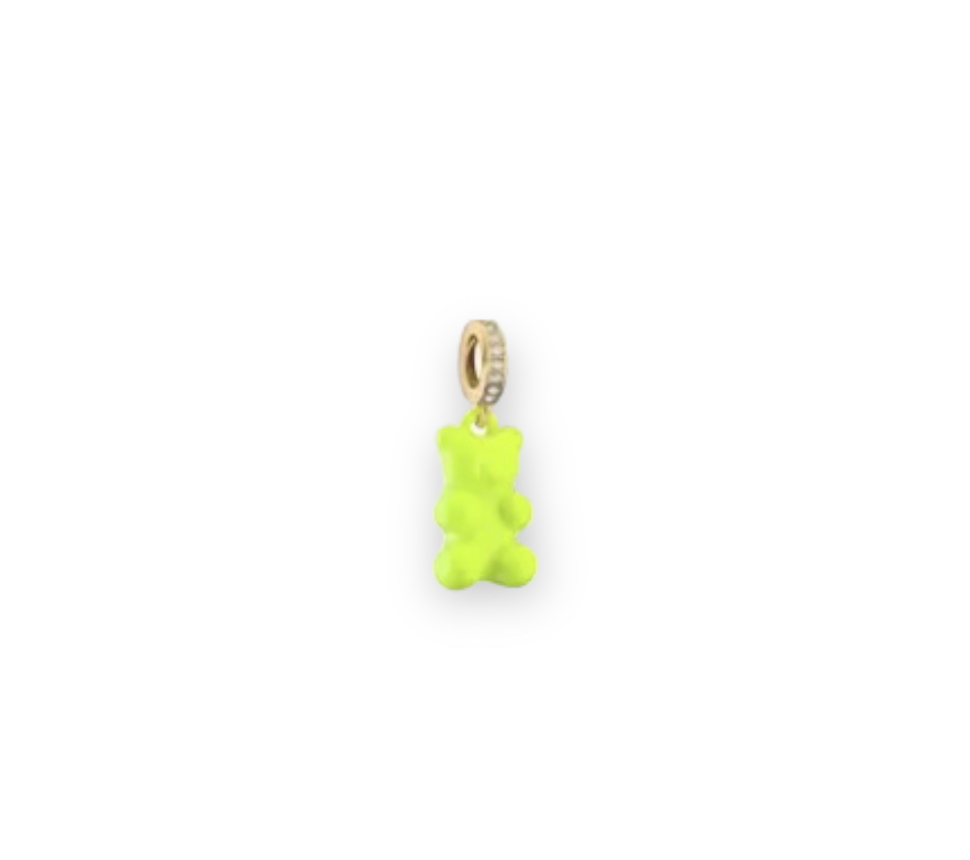 Neon Gummy Bear Pendant