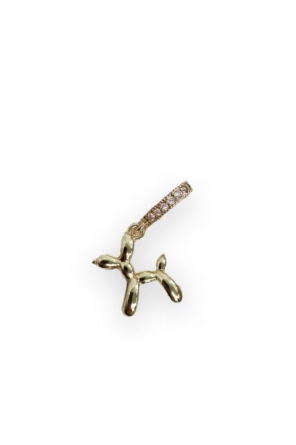 Gold Balloon Dog Pendant