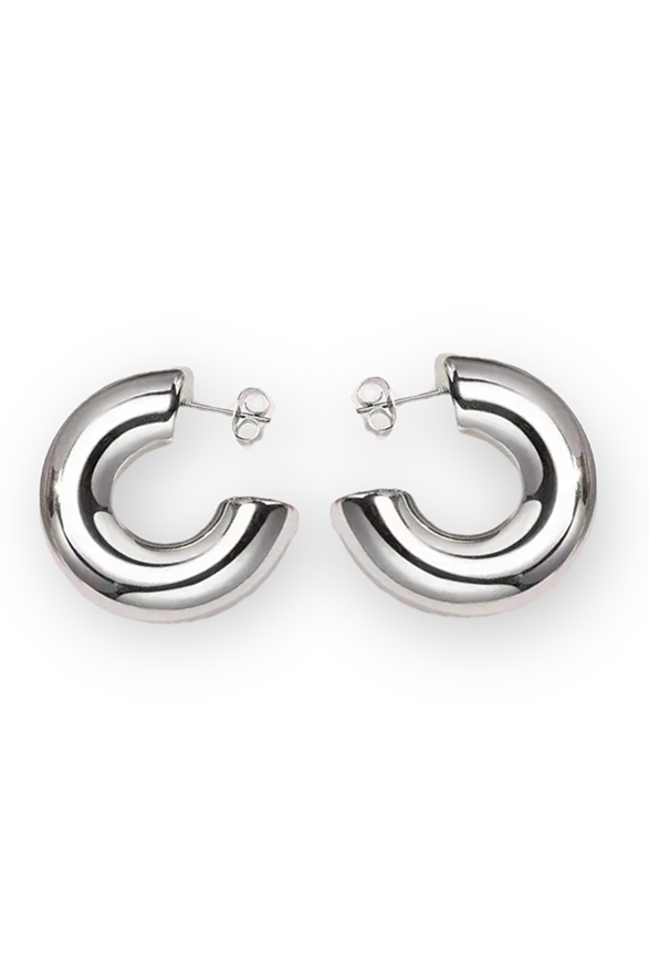 Icon Hoops Silver