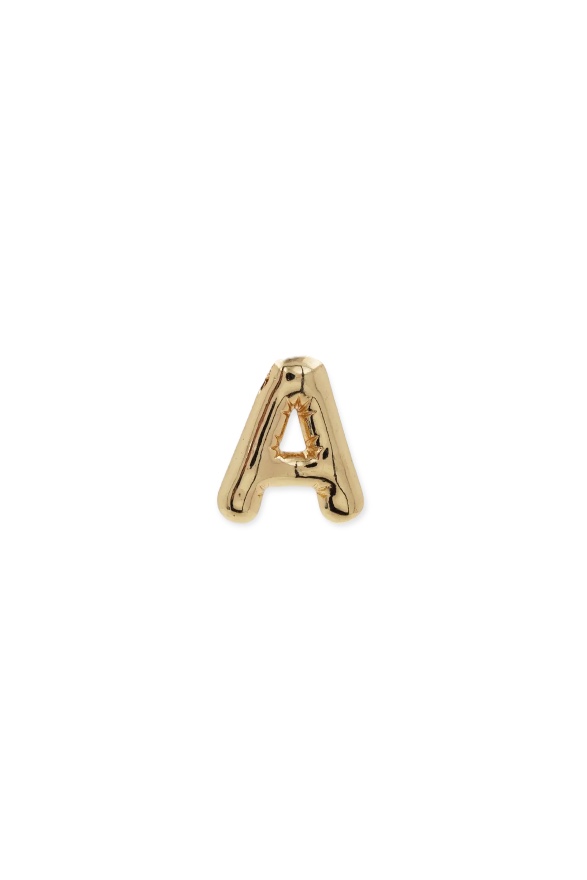 Balloon Font Initial Necklace