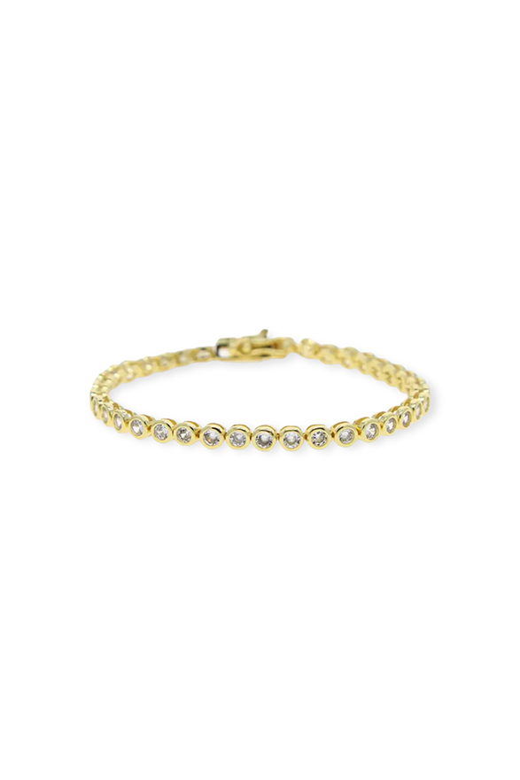 Reese Tennis Bracelet Gold