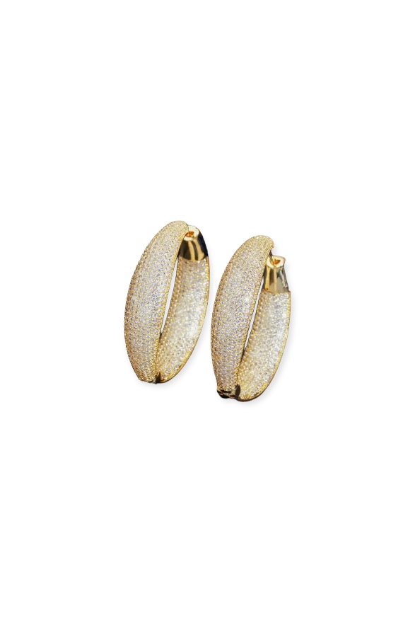 Gwen Gold Hoops