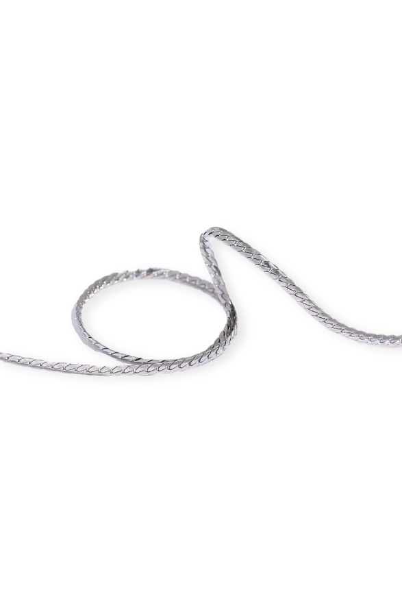 Deja Skinny Chain Silver