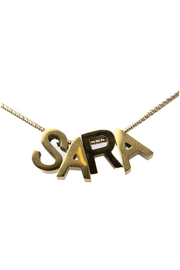 Word Charm Necklace