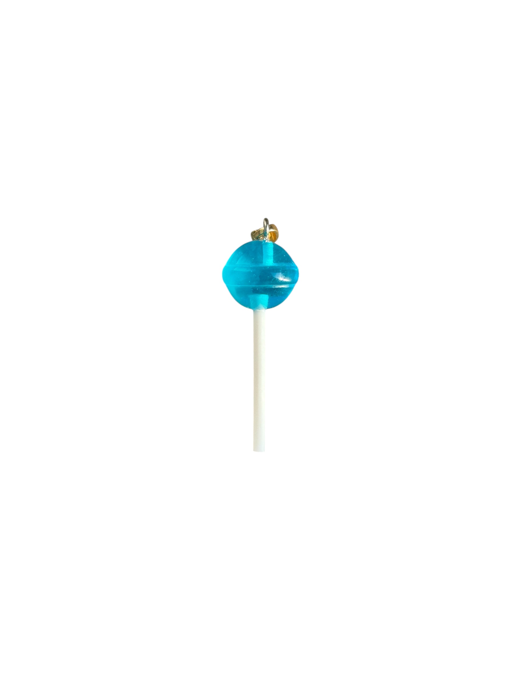 Blue Lollipop Pendant