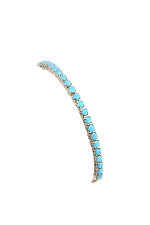 Jemma Tennis Bracelet Blue