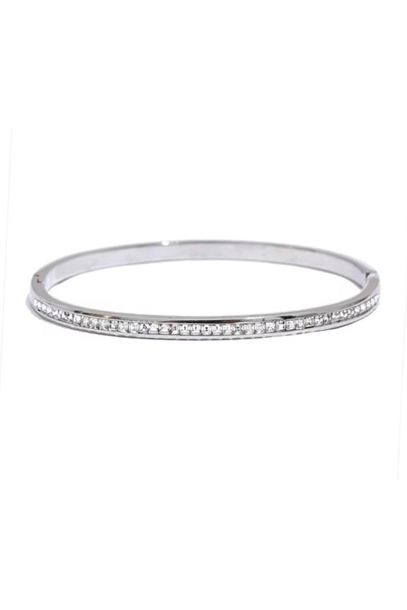 Clyde Bangle Silver