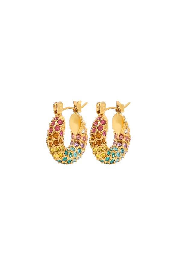Celine Mini Rainbow Earrings
